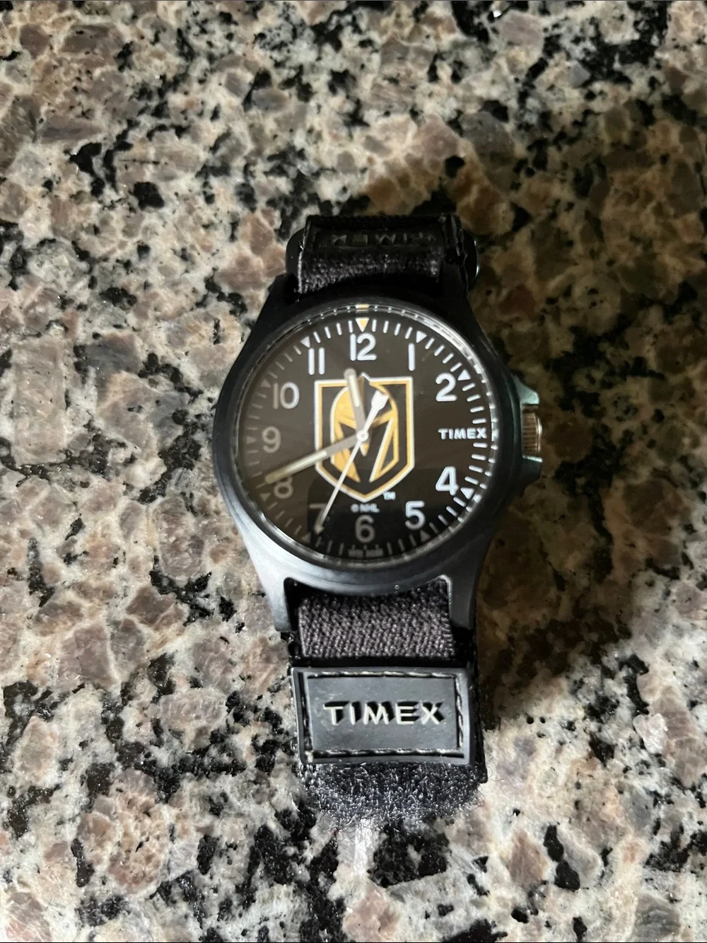 Timex Vegas Golden Knights Watch with adjustable strap